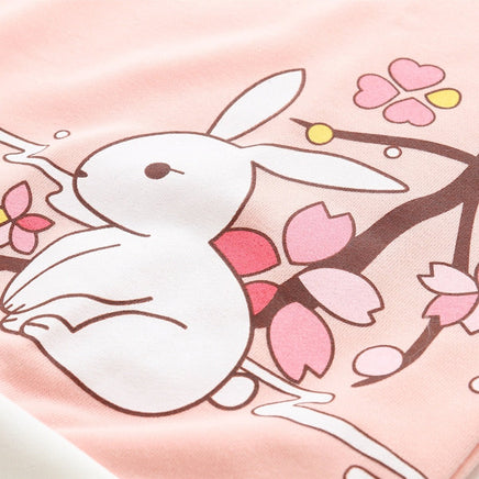 Sakura Bunny Hoodie - The Mage's Emporium Kore Kawaii Kore Kawaii Shopify Collective Used English Japanese Style Comic Book
