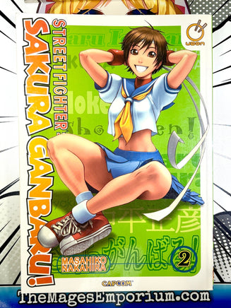 Sakura Ganbaru! Vol 2 Street Fighter - The Mage's Emporium Udon 2501 UPDATEMETA Used English Manga Japanese Style Comic Book