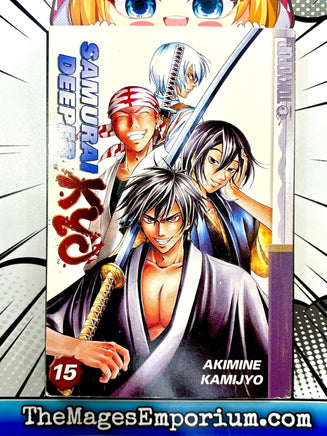 Samurai Deeper Kyo Vol 15 - The Mage's Emporium Tokyopop 2411 BackInStock UPDATEMETA Used English Manga Japanese Style Comic Book