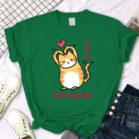 "Saranghae" Cat T-Shirt - The Mage's Emporium Kore Kawaii Kore Kawaii Shopify Collective Used English Japanese Style Comic Book