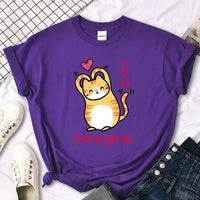 "Saranghae" Cat T-Shirt - The Mage's Emporium Kore Kawaii Kore Kawaii Shopify Collective Used English Japanese Style Comic Book