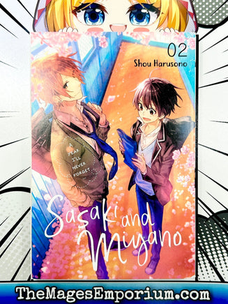 Sasaki and Miyano Vol 2 - The Mage's Emporium Yen Press outofstock UPDATEMETA Used English Manga Japanese Style Comic Book