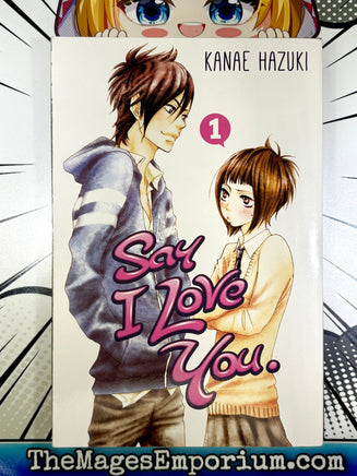 Say I Love You Vol 1 - The Mage's Emporium Kodansha outofstock UPDATEMETA Used English Manga Japanese Style Comic Book