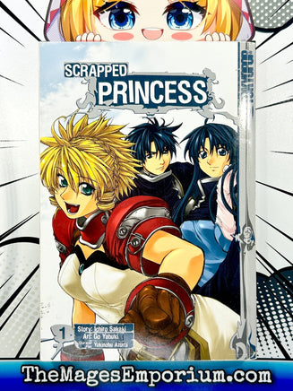 Scrapped Princess Vol 1 - The Mage's Emporium Tokyopop 2000's 2309 copydes Used English Manga Japanese Style Comic Book