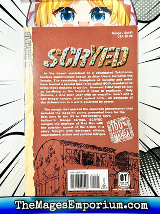 Scryed Vol 1 - The Mage's Emporium Tokyopop 2408 BackInStock UPDATEMETA Used English Manga Japanese Style Comic Book