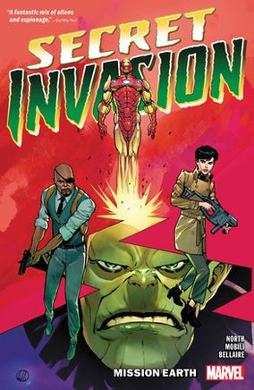 Secret Invasion Mission Earth TPB - The Mage's Emporium The Multiverse Shopify Collective The Multiverse Used English Graphic Novels Japanese Style Comic Book
