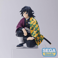 SEGA: Demon Slayer: Kimetsu no Yaiba - Giyu Tomioka (Hashira Meeting) PM Perching Figure - The Mage's Emporium Shumi Toys & Gifts Shopify Collective Shumi Toys & Gifts Used English Noodle Stopper Japanese Style Comic Book
