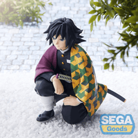 SEGA: Demon Slayer: Kimetsu no Yaiba - Giyu Tomioka (Hashira Meeting) PM Perching Figure - The Mage's Emporium Shumi Toys & Gifts Shopify Collective Shumi Toys & Gifts Used English Noodle Stopper Japanese Style Comic Book