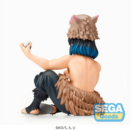SEGA: Demon Slayer: Kimetsu no Yaiba - Inosuke Hashibira Perching Premium Figure - The Mage's Emporium Shumi Toys & Gifts Shopify Collective Shumi Toys & Gifts Used English Noodle Stopper Japanese Style Comic Book