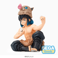SEGA: Demon Slayer: Kimetsu no Yaiba - Inosuke Hashibira Perching Premium Figure - The Mage's Emporium Shumi Toys & Gifts Shopify Collective Shumi Toys & Gifts Used English Noodle Stopper Japanese Style Comic Book