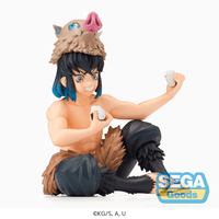 SEGA: Demon Slayer: Kimetsu no Yaiba - Inosuke Hashibira Perching Premium Figure - The Mage's Emporium Shumi Toys & Gifts Shopify Collective Shumi Toys & Gifts Used English Noodle Stopper Japanese Style Comic Book