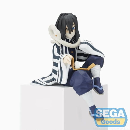SEGA: Demon Slayer: Kimetsu no Yaiba - Obanai Iguro Perching Premium Figure - The Mage's Emporium Shumi Toys & Gifts Shopify Collective Shumi Toys & Gifts Used English Noodle Stopper Japanese Style Comic Book