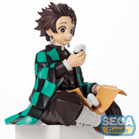 SEGA: Demon Slayer: Kimetsu no Yaiba - Tanjiro Kamado Perching Premium Figure - The Mage's Emporium Shumi Toys & Gifts Shopify Collective Shumi Toys & Gifts Used English Noodle Stopper Japanese Style Comic Book