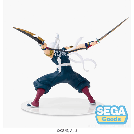 SEGA FIGURIZM: Demon Slayer: Kimetsu no Yaiba - Tengen Uzui Figure - The Mage's Emporium Shumi Toys & Gifts Shopify Collective Shumi Toys & Gifts Used English Prize Japanese Style Comic Book
