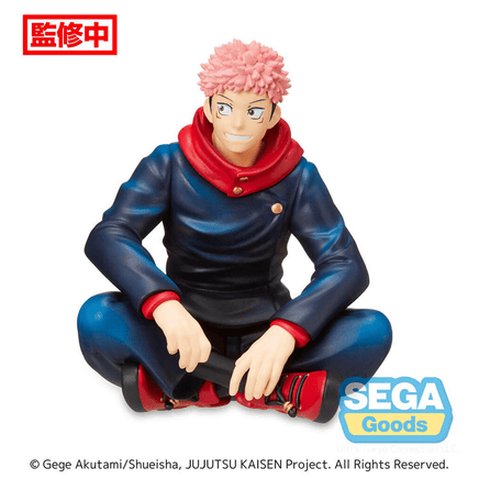 SEGA: Jujutsu Kaisen - Yuji Itadori (Perching) PM Figure - The Mage's Emporium Shumi Toys & Gifts Shopify Collective Shumi Toys & Gifts Used English Noodle Stopper Japanese Style Comic Book