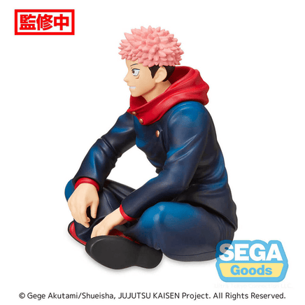 SEGA: Jujutsu Kaisen - Yuji Itadori (Perching) PM Figure - The Mage's Emporium Shumi Toys & Gifts Shopify Collective Shumi Toys & Gifts Used English Noodle Stopper Japanese Style Comic Book