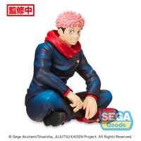 SEGA: Jujutsu Kaisen - Yuji Itadori (Perching) PM Figure - The Mage's Emporium Shumi Toys & Gifts Shopify Collective Shumi Toys & Gifts Used English Noodle Stopper Japanese Style Comic Book