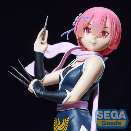 SEGA: Re:Zero Starting Life in Another World - Ram (Kunoichi Tobi Ver.) SPM Figure - The Mage's Emporium Shumi Toys & Gifts Shopify Collective Shumi Toys & Gifts Used English Prize Japanese Style Comic Book
