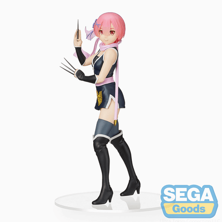 SEGA: Re:Zero Starting Life in Another World - Ram (Kunoichi Tobi Ver.) SPM Figure - The Mage's Emporium Shumi Toys & Gifts Shopify Collective Shumi Toys & Gifts Used English Prize Japanese Style Comic Book