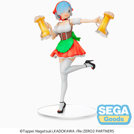 SEGA: Re:Zero Starting Life in Another World - Rem (Oktoberfest Ver.) SPM Figure - The Mage's Emporium Shumi Toys & Gifts Shopify Collective Shumi Toys & Gifts Used English Prize Japanese Style Comic Book