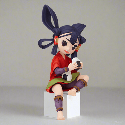SEGA: Sakuna: Of Rice and Ruin - Sakuna Perching Premium Figure - The Mage's Emporium Shumi Toys & Gifts Shopify Collective Shumi Toys & Gifts Used English Noodle Stopper Japanese Style Comic Book
