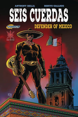 SEIS CUERDAS DEFENDER OF MEXICO TP (MR) - The Mage's Emporium The Multiverse Shopify Collective The Multiverse Used English Graphic Novels Japanese Style Comic Book
