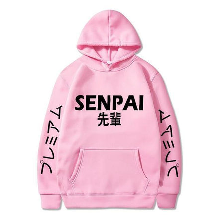 Senpai Hoodie - The Mage's Emporium Kore Kawaii Kore Kawaii Shopify Collective Used English Japanese Style Comic Book