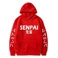 Senpai Hoodie - The Mage's Emporium Kore Kawaii Kore Kawaii Shopify Collective Used English Japanese Style Comic Book