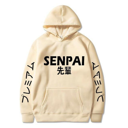 Senpai Hoodie - The Mage's Emporium Kore Kawaii Kore Kawaii Shopify Collective Used English Japanese Style Comic Book
