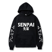 Senpai Hoodie - The Mage's Emporium Kore Kawaii Kore Kawaii Shopify Collective Used English Japanese Style Comic Book