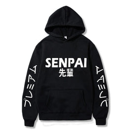 Senpai Hoodie - The Mage's Emporium Kore Kawaii Kore Kawaii Shopify Collective Used English Japanese Style Comic Book