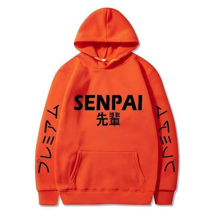 Senpai Hoodie - The Mage's Emporium Kore Kawaii Kore Kawaii Shopify Collective Used English Japanese Style Comic Book