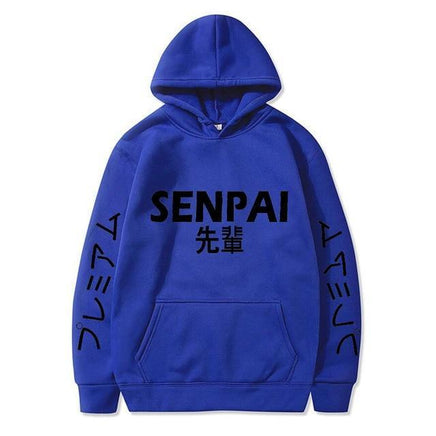 Senpai Hoodie - The Mage's Emporium Kore Kawaii Kore Kawaii Shopify Collective Used English Japanese Style Comic Book