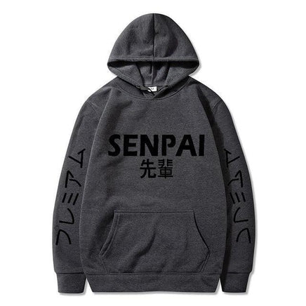Senpai Hoodie - The Mage's Emporium Kore Kawaii Kore Kawaii Shopify Collective Used English Japanese Style Comic Book