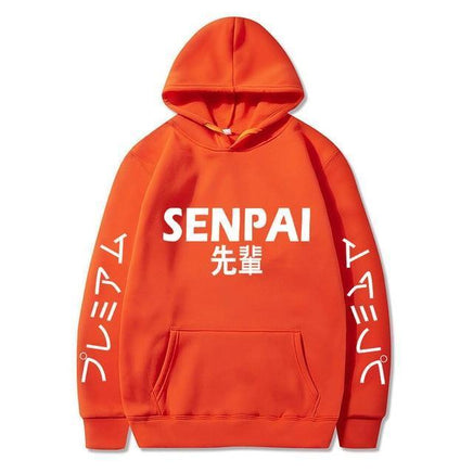 Senpai Hoodie - The Mage's Emporium Kore Kawaii Kore Kawaii Shopify Collective Used English Japanese Style Comic Book