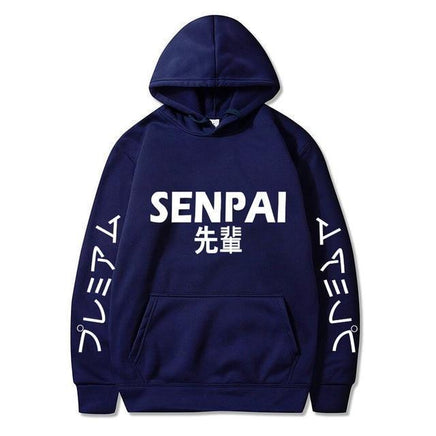 Senpai Hoodie - The Mage's Emporium Kore Kawaii Kore Kawaii Shopify Collective Used English Japanese Style Comic Book