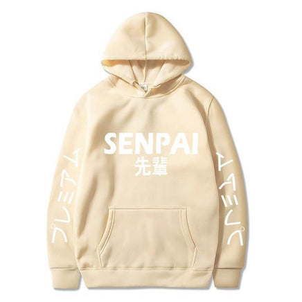 Senpai Hoodie - The Mage's Emporium Kore Kawaii Kore Kawaii Shopify Collective Used English Japanese Style Comic Book