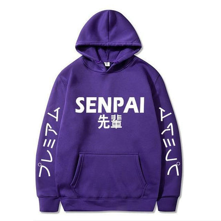 Senpai Hoodie - The Mage's Emporium Kore Kawaii Kore Kawaii Shopify Collective Used English Japanese Style Comic Book