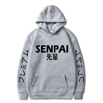 Senpai Hoodie - The Mage's Emporium Kore Kawaii Kore Kawaii Shopify Collective Used English Japanese Style Comic Book