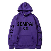 Senpai Hoodie - The Mage's Emporium Kore Kawaii Kore Kawaii Shopify Collective Used English Japanese Style Comic Book