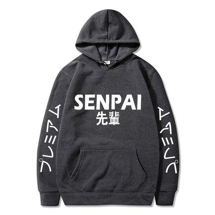 Senpai Hoodie - The Mage's Emporium Kore Kawaii Kore Kawaii Shopify Collective Used English Japanese Style Comic Book