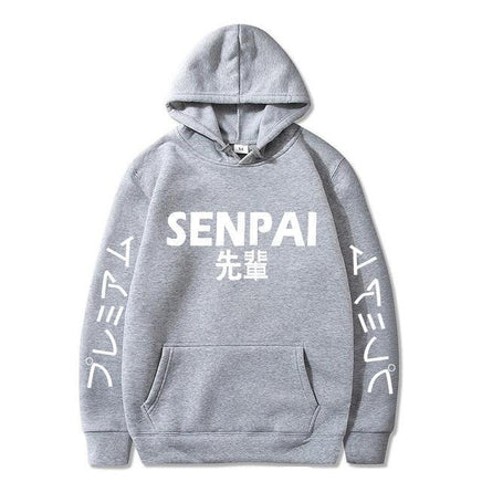 Senpai Hoodie - The Mage's Emporium Kore Kawaii Kore Kawaii Shopify Collective Used English Japanese Style Comic Book