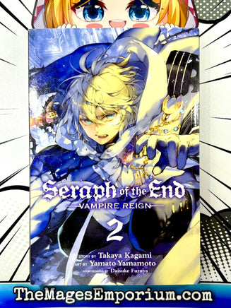 Seraph of the End Vampire Reign Vol 2 - The Mage's Emporium Viz Media 2410 BackInStock UPDATEMETA Used English Manga Japanese Style Comic Book