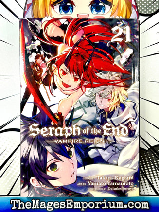 Seraph of the End Vampire Reign Vol 21 - The Mage's Emporium Viz Media outofstock UPDATEMETA Used English Manga Japanese Style Comic Book