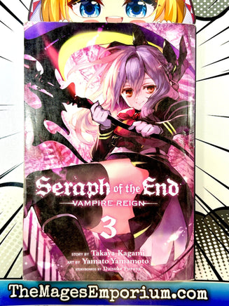 Seraph of the End Vampire Reign Vol 3 - The Mage's Emporium Viz Media 2410 BackInStock UPDATEMETA Used English Manga Japanese Style Comic Book