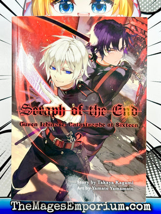 Seraph of the End Vol 2 Guren Ichi Light Novel - The Mage's Emporium Vertical 2409 UPDATEMETA Used English Light Novel Japanese Style Comic Book