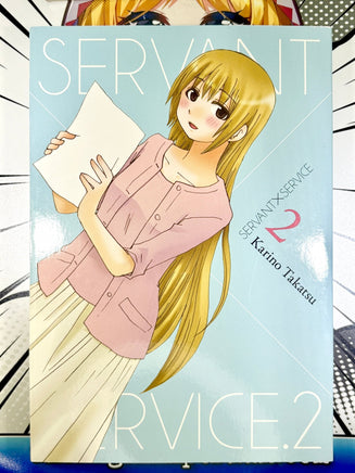Servant x Service Vol 2 - The Mage's Emporium Yen Press outofstock updateage updateauthor Used English Manga Japanese Style Comic Book