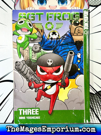 Sgt Frog Vol 3 - The Mage's Emporium Tokyopop 2409 BackInStock UPDATEMETA Used English Manga Japanese Style Comic Book