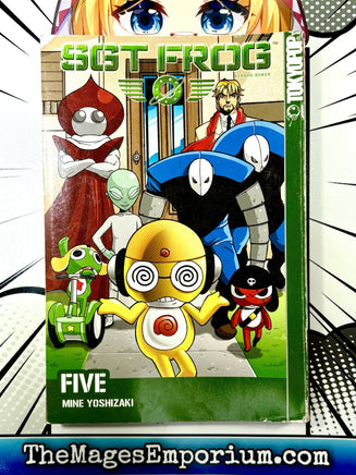 Sgt Frog Vol 5 - The Mage's Emporium Tokyopop 2411 BackInStock UPDATEMETA Used English Manga Japanese Style Comic Book