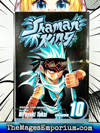 Shaman King Vol 10 - The Mage's Emporium Viz Media 2408 UPDATEMETA Used English Manga Japanese Style Comic Book